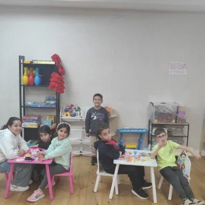 הקמת מועדון ומשחקיי עבור ילדי שלומי המפונים