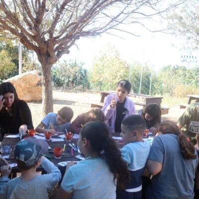 פעילות טו בשבט עם מפוני שלומי