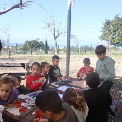 פעילות טו בשבט עם מפוני שלומי